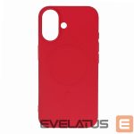 Back panel cover Wozinsky  Wozinsky Liquid Silicone Case MagSafe for Samsung Galaxy S24 FE - red 