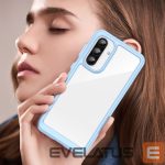 Back panel cover Hurtel  Outer Space Case for Samsung Galaxy A56 Cover with Flexible Frame - Blue 