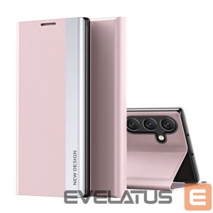 Back panel cover Hurtel  Sleep Case Pro Cover with Flip and Stand for Samsung Galaxy A26 - Pink 