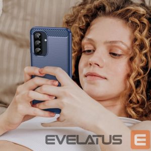 Back panel cover Hurtel  Carbon Case for Samsung Galaxy A26 - Blue 