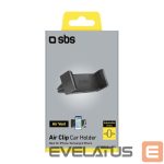 Auto holder SBS  SBS TESUPAIRCLIP smartphone holder for air vent - black 