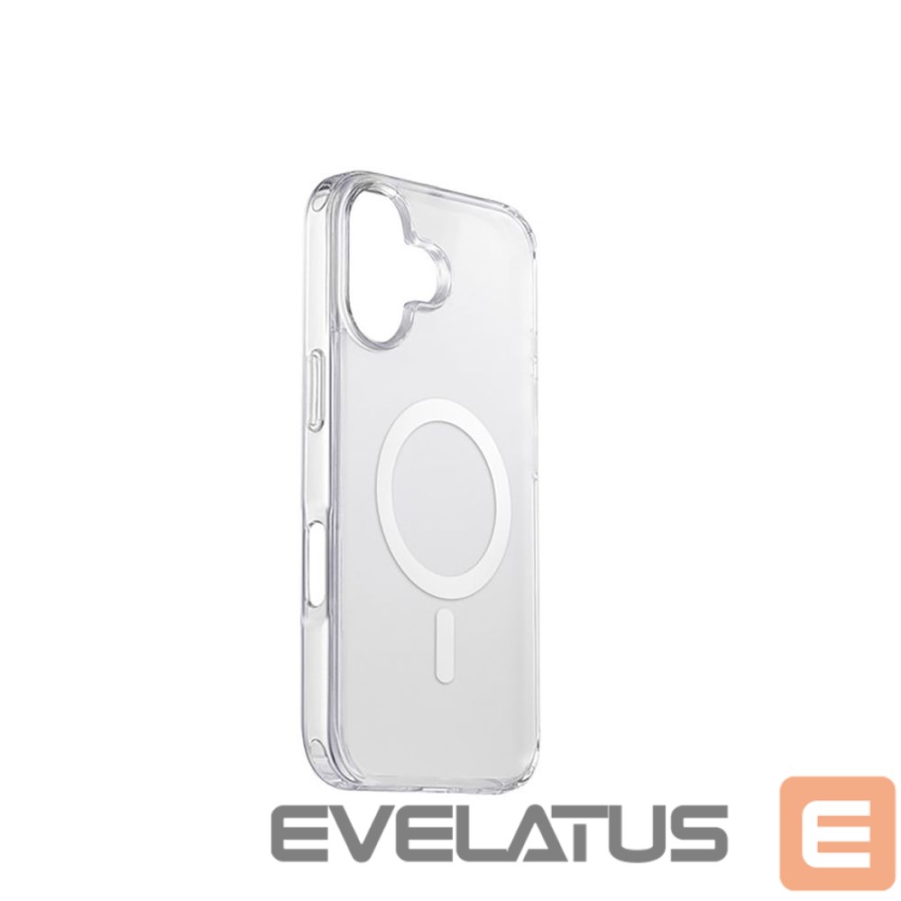 Back panel cover Joyroom Joyroom JR-16FG7 Protective Case with MagSafe for iPhone 16 Plus - Semi-Transparent