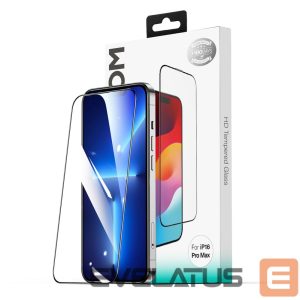 Protective glass Joyroom  Joyroom JR-MLG0278 2.5D HD Dustproof Tempered Glass with Black Frame for iPhone 15 Plus/16 Plus 