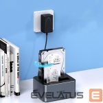 Other Computer Accessory Orico  Orico 6626C3-C-V1 2-Drive Docking Station with Offline Clone Function 2.5"/3.5" SATA HDD/SSD - Gray 