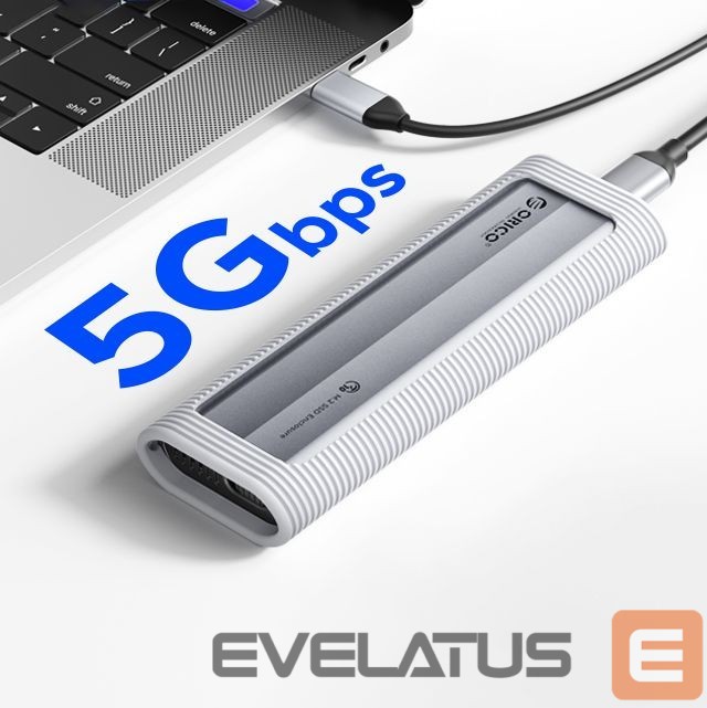 Other Computer Accessory Orico Orico AXM2S-G2 M.2 NVME/NGFF USB-C 10Gb/s Disk Drive - Gray
