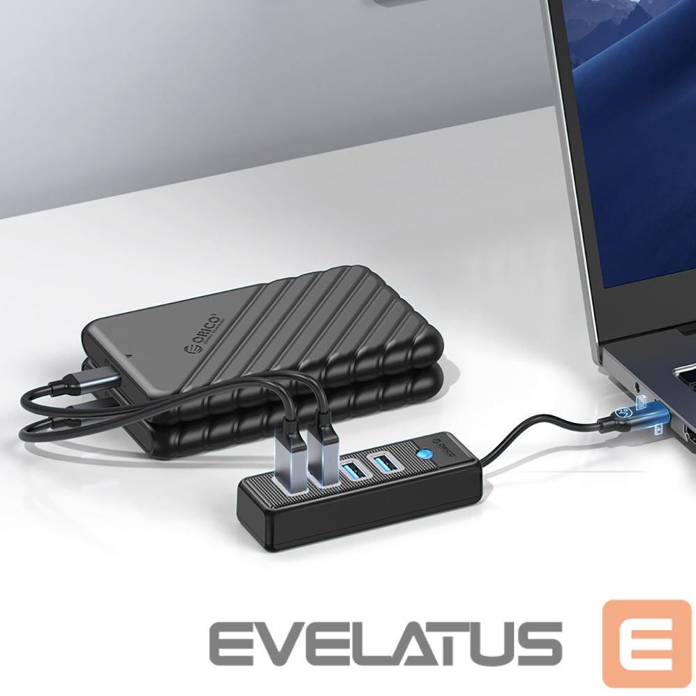 Converter Orico Black \ 3 ports