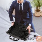 Bags and briefcases Wozinsky  Wozinsky Premium Suit Travel Bag with Wet Pocket (45L) - Black 
