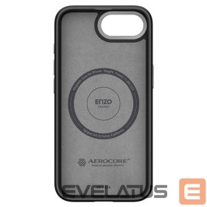 Back panel cover Spigen  Spigen Enzo Aramid MagSafe iPhone 16e Case - Black 