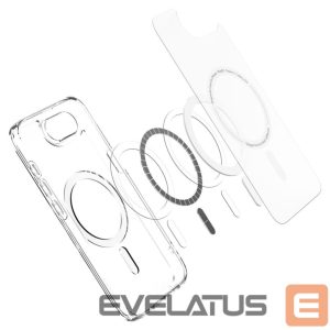 Back panel cover Spigen  Spigen Ultra Hybrid MagSafe iPhone 16e Case - White, Translucent 