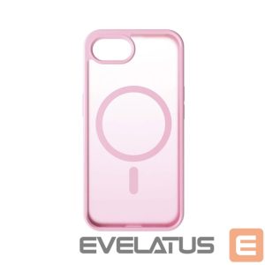 Back panel cover Puro  Puro Cover in TPU "GRADIENT" with Magsafe and gradient effect for iPhone 16E, pink 