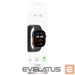 Strap Puro  Puro TITAN Stainless Steel Apple Watch Band 42/44/45/49mm - Black 