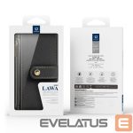 Back panel cover Dux Ducis  Dux Ducis Lawa Leather Case for iPhone 16 Pro Max - Black 