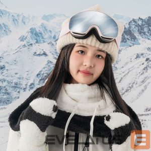 Other goods Qunature  Qunature Pink Children's skiing goggles (medium/large children's version) 