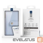Back panel cover Dux Ducis  Dux Ducis Lawa iPhone 16 Pro Leather Case with Detachable Magnetic Wallet - Blue 