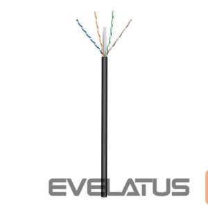 Converter Goobay  Outdoor Network Cable | CAT 6 U/UTP | AWG 24/1 | Cable length: 100 m | Black 