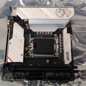 Motherboard for Intel processors MSI  SALE OUT.  MPG B760I EDGE WIFI |  MPG B760I EDGE WIFI | Processor family Intel | Processor socket LGA1700 | DDR5 DIMM | Memory slots 2 | Supported hard disk drive interfaces SATA, M.2 | Number of SATA connectors 4 | Chipset Intel B760 | Mini-ITX | REFURBISHED |  MPG B760I EDGE WIFI | Processor family Intel | Processor socket  LGA1700 | DDR5 DIMM | Memory slots 2 | Supported hard disk drive interfaces SATA, M.2 | Number of SATA connectors 4 | Chipset Intel B760 | Mini-ITX | REFURBISHED 