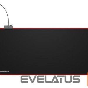 Computer mouse Genesis  Mouse Pad | Boron 500 XXL RGB | Mouse pad | 400 x 800 x 4 mm | Black 