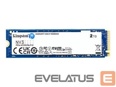 Hard drive SSD Kingston 2 TB NV3 M.2 2280 NVMe SSD