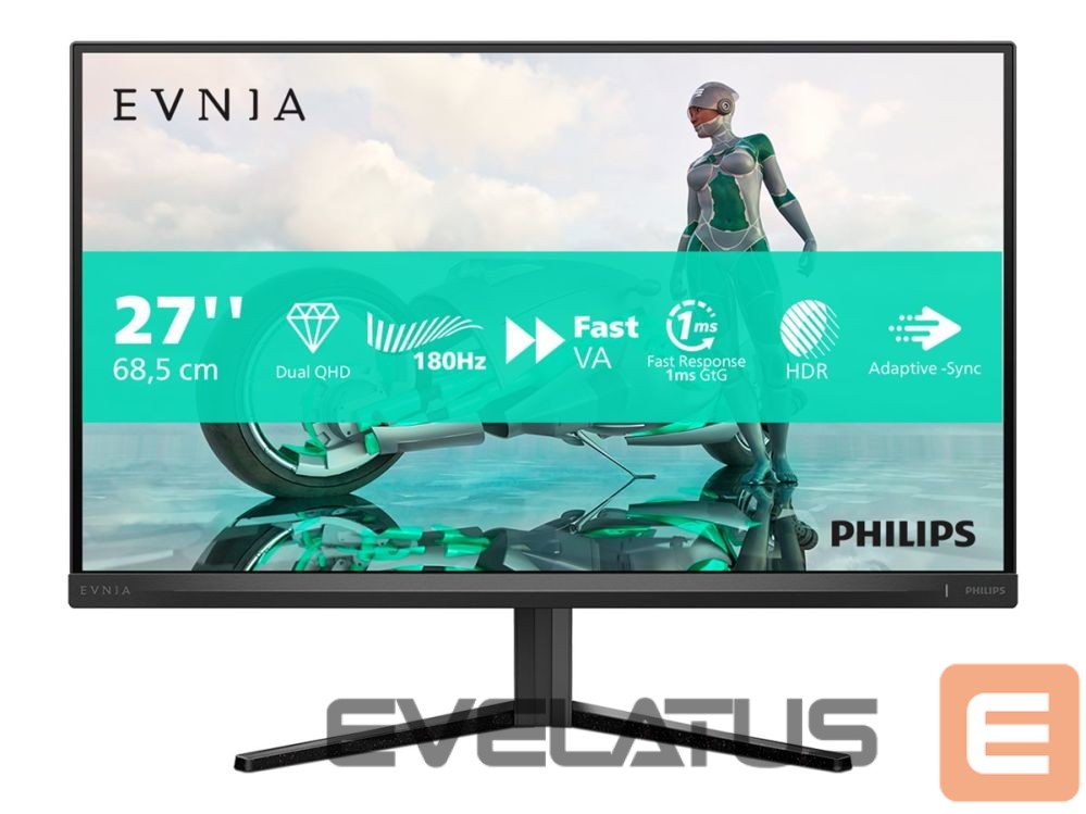 Monitor Philips 27M2N3500NL/00 27" 2560x1440/16:9/1ms/300cd/m²/ HDMI DisplayPort Headphone out