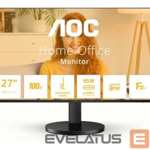 Monitor AOC  Q27B3CF2 27" IPS 2560x1440/16:9/350cd/m2/1ms HDMI USB Headphone Out 