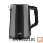 Teapot ETA  Kettle | 459790000 | Electric | 2200 W | 1.5 L | Stainless steel | 360° rotational base | Black 