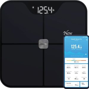 Scales iHealth  | Wireless Body Composition Scale | Nexus Pro | Maximum weight (capacity) 181 kg | Body Mass Index (BMI) measuring | Black 