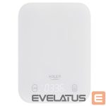 Kitchen scales Adler  Kitchen Scale | AD 3181w | Graduation 1 g | Display type LED | White 