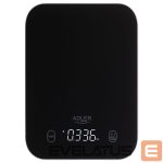 Kitchen scales Adler  Kitchen Scale | AD 3181b | Graduation 1 g | Display type LED | Black 