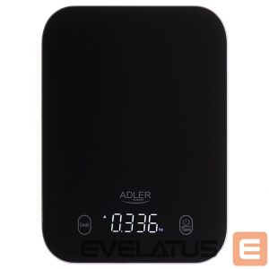 Kitchen scales Adler  Kitchen Scale | AD 3181b | Graduation 1 g | Display type LED | Black 