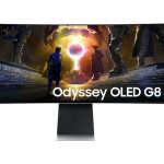 Monitor Samsung  LS34DG850SUXDU 34" OLED Odyssey Monitor 3440x1440/21:9/250cd/m2/0.03ms HDMI, DP, USB | 