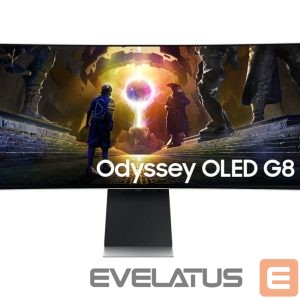 Monitor Samsung  LS34DG850SUXDU 34" OLED Odyssey Monitor 3440x1440/21:9/250cd/m2/0.03ms HDMI, DP, USB | 