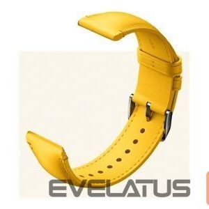 Strap Xiaomi  | Watch Strap | Chrome Yellow | Leather | Adjustable to fit wrist sizes ranging from 135-205mm 