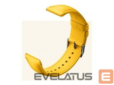 Strap Xiaomi | Watch Strap | Chrome Yellow | Leather | Adjustable to fit wrist sizes ranging from 135-205mm