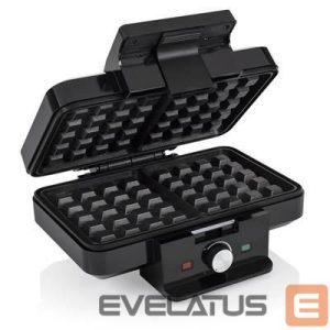 Toster Tristar  Waffle maker | WF-1165 | 1000 W | Number of pastry 2 | Belgium | Black 