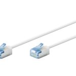 Converter Goobay  74326 Ultra-Flexible CAT 6A Patch Cable, Slim, U/FTP, 0.15 m, White 