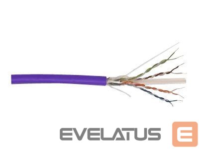 Cable Digitus | Installation cable | CAT 6 F-UTP | Violet
