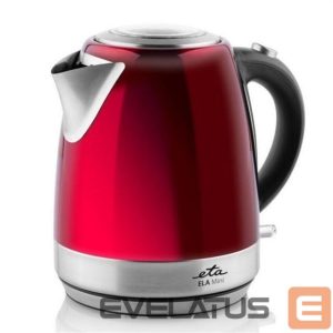 Teapot ETA  | Mini Kettle | 859990010 | Electric | 2100 W | 1.2 L | Stainless steel | 360° rotational base | Red 
