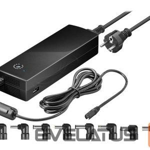 Cable Goobay  55004 Notebook Power Supply 134.5 W, Black 