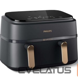Table grill Philips  Airfryer | NA352/00 | Power 2750 W | Capacity 9 L | Rapid Air technology | Charcoal Grey/Copper 