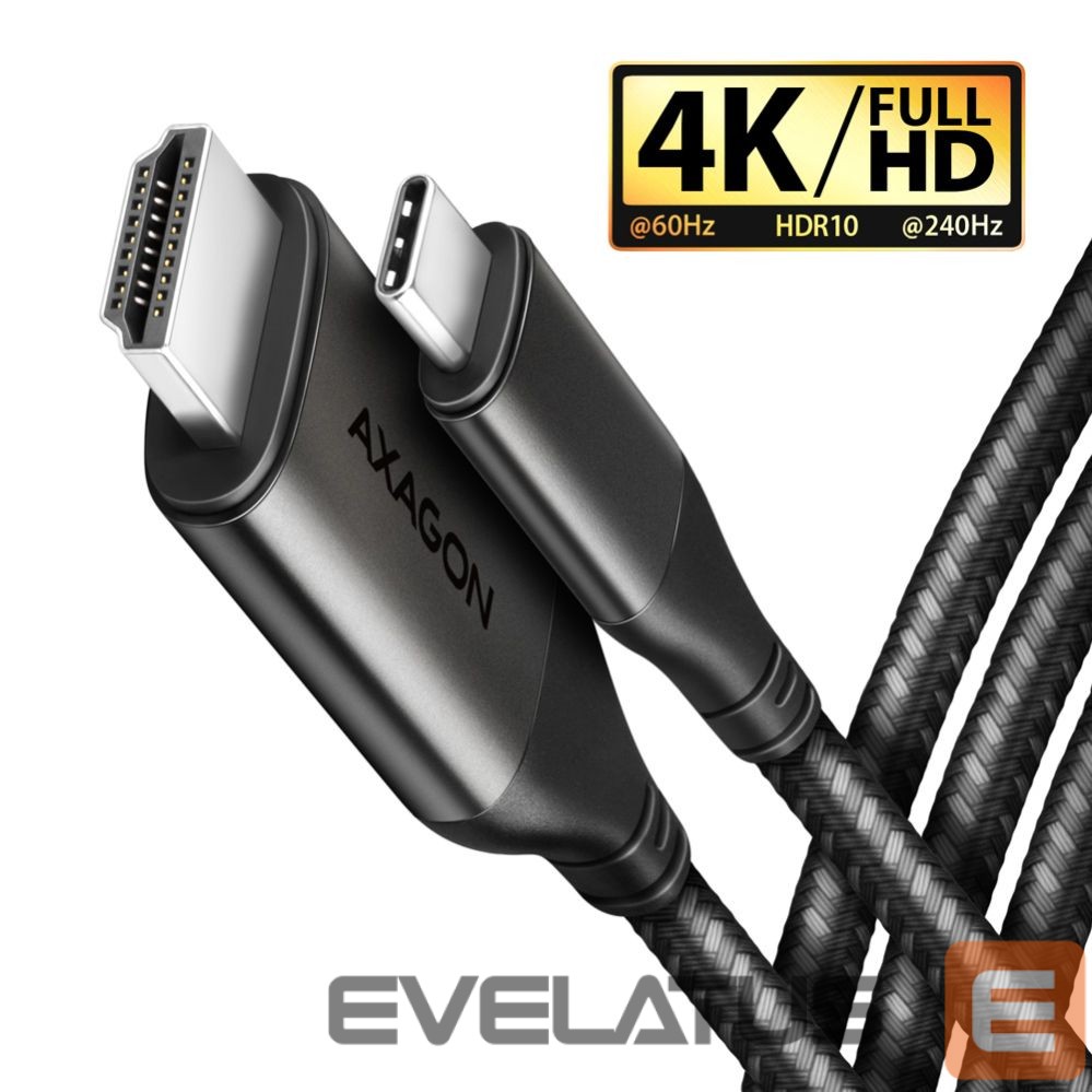 Monitor accessory Axagon | Active converter | USB-C to HDMI | 1.8 m