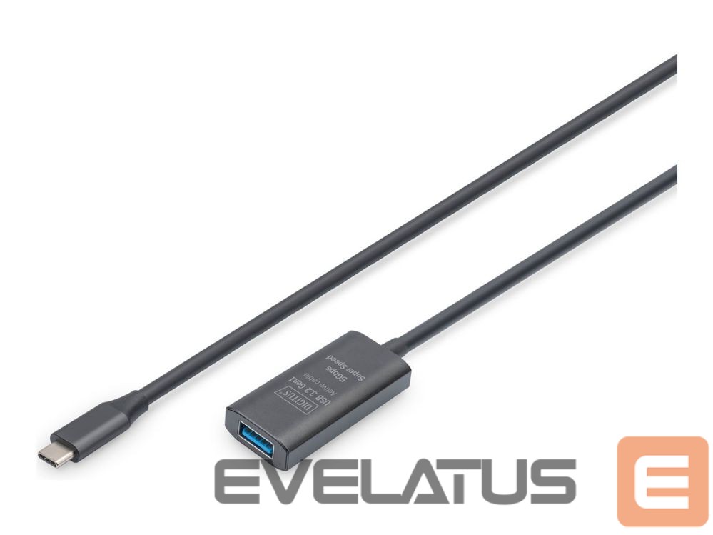 Cable Digitus | Active USB 3.2 Gen1 5G extension cable | DA-73110 | USB-C to USB-A