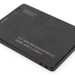 Hard drive case Digitus  2.5" SATA HDD Enclosure M.2 or mSATA 