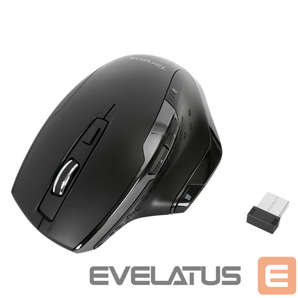 Computer mouse Targus Antimicrobial Ergo Mouse | AMW584GL | Wireless | 2.4 Ghz | Black