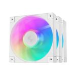 Cooler Deepcool  R-FD12-BKAPN3-G ARGB-3 IN 1 Performance 120mm Fan White 3-Pack 