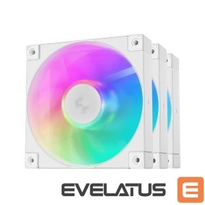 Cooler Deepcool  R-FD12-BKAPN3-G ARGB-3 IN 1 Performance 120mm Fan White 3-Pack 