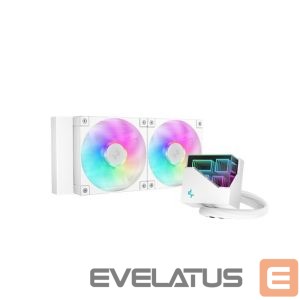 Cooler Deepcool  Liquid CPU cooler | LT240 WH ARGB | Intel, AMD 