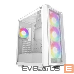 Computer case Deepcool  CC560 MESH WH V2 MID TOWER CASE, White 