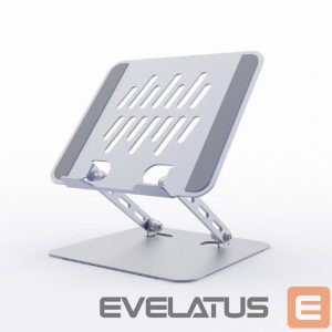 Headphone case Gembird  Foldable notebook riser stand, spacegrey | 
