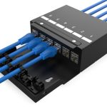 Converter Digitus  Consolidation point box, 6-port Keystone modules with intelligent cable manager | DN-93708-6 