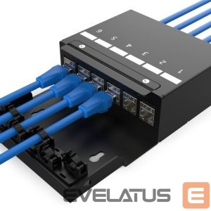 Converter Digitus  Consolidation point box, 6-port Keystone modules with intelligent cable manager | DN-93708-6 